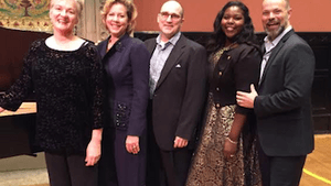 Let the candidates argue; at least we can sing together. (Photo courtesy of Lyric Fest)