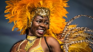 A performer at a past Brazilian Independence Day Festival at Penn's Landing. (Photo by Matt Stanley)