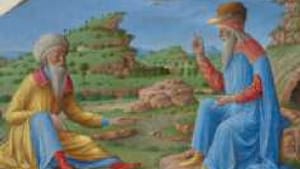 Cremona's 'Aristotle and Averroes Disputing': No republic lasted longer.