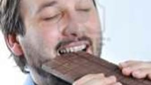 Funny— Dick never liked chocolate before.