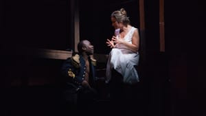 Akeem Davis and Susan Riley Stevens as Marcus Garvey and Emma Goldman. (Photo by Kathryn Raines/Plate 3)