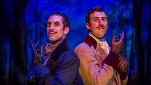 PAC artistic co-directors Damon Bonetti and Dan Hodge alternate the role of villain William Corder. (Photo by Ashley Labonde, Wide Eyed Studios ©2018.)