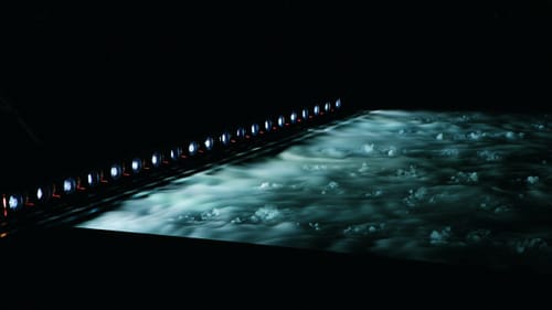 Pools of water become eerily alive. (Photo by Mario del Curto.)