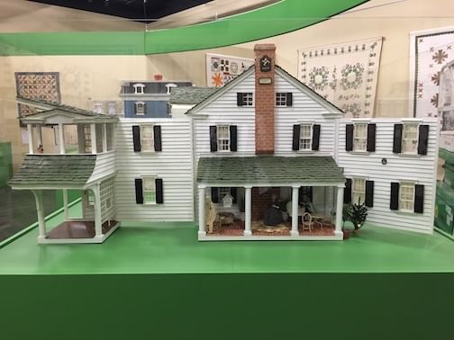 Colonial Revival House, 1977-79, Charles Bates, Builder. Gift of Sharon Holloway, 2017. (Photo courtesy of the Mercer Museum.)