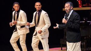 The Manzari Brothers and Maurice Hines. (Photo by Matt Urban)