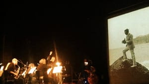 Relâche accompanies Max Linder onscreen. (Photo by Florence Holdeman.)