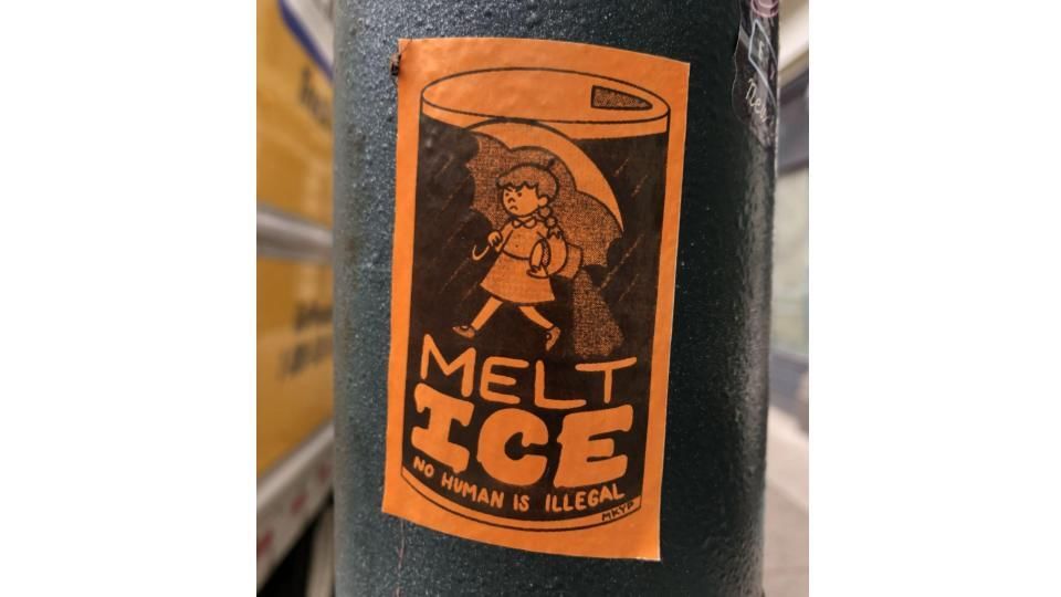 Melt ICE salt slide