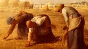 Millett's 'The Gleaners' (1857): The not-so-good old days.