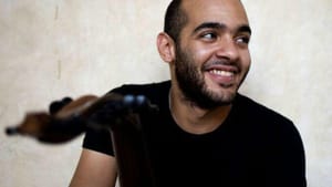 Musician Mohamed Abozekry wants us to stop thinking the oud is "exotic." (Photo by Nada Elissa, courtesy of Center Stage.)