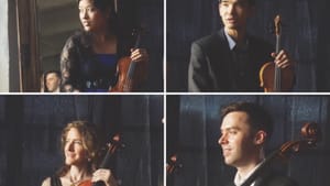 The Momenta String Quartet is coming to the American Philosophical Society on November 19. (Image courtesy of PCMS.)