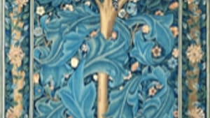 A Morris textile: Regret at 'ministering to the rich.'