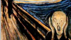 'From my dreams, I would wake screaming.' (Above: 'The Scream,' by Edward Munch.)