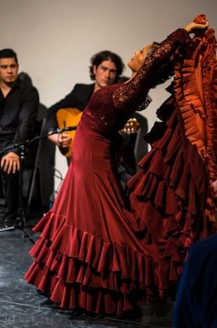 The dancers' skirts transformed into items ranging from the mundane to the suggestive. (Photo by Mike Hurwitz.)