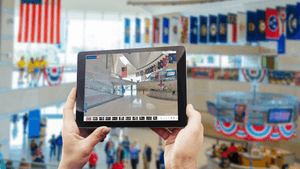 The Constitution Center’s virtual tours include 360-degree views of four popular exhibits. (Image courtesy of the NCC.)