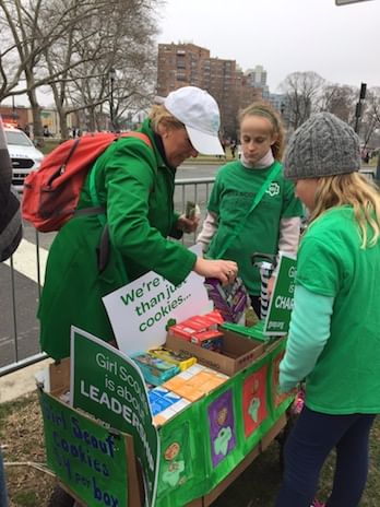 At Philadelphia's Women's March, Sarah, a young mom, knows that to stand up for women is to stand up for everyone. (Photo by Alaina Mabaso)