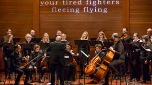 The Crossing brings 'the national anthems' to the Institute for Advanced Study in Princeton, New Jersey. (Photo by Andrea Kane)