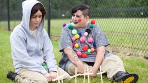 The start of a beautiful friendship: Pennsatucky (Taryn Manning) and Big Boo (Lea DeLaria). (Photo by JoJo Whilden - © 2015 Netflix)