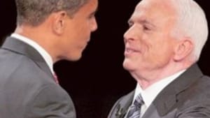 Washington's newest odd couple: McCain's moment.