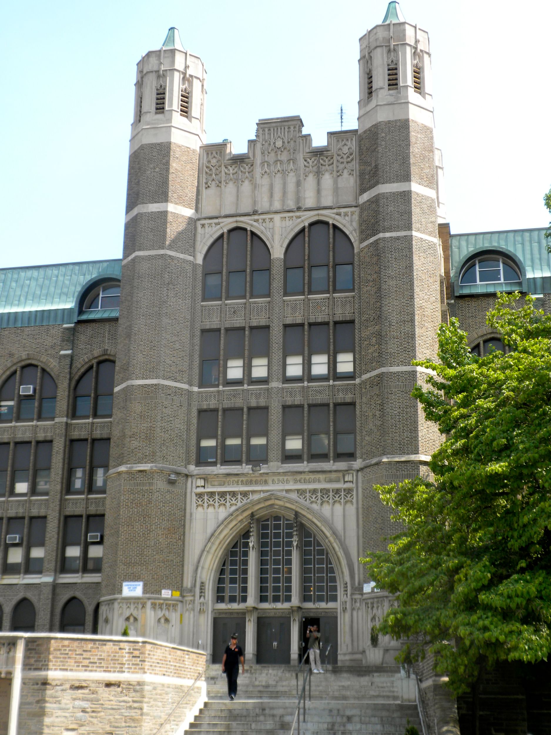 Overbrook High School: Incubator for an angry teacher.  (Photo via Creative Commons/Wikimedia.)