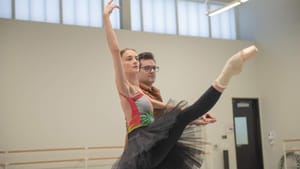 When will the PA Ballet rehearse outside the States? Principal dancer Oksana Maslova and artistic director Angel Corella in 2018. (Photo by Arian Molina Soca.)