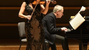 Pamela Frank and Jeremy Denk: a violinist and pianist playing as one. (Photo by Pete Checchia.)