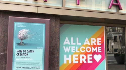 PTC is working with local theater-makers to back up its words of welcome. (Photo by Alaina Johns.)
