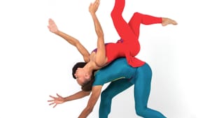 Myers's "Pacing" culminated in a "striking visual experience." (Photo by Julieanne Harris.)