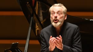 How long until communion? Tenor Mark Padmore with PCMS. (Photo by Pete Checchia.)
