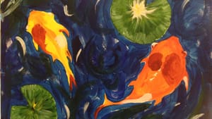 WNWN editor Alaina Mabaso painted these fish last week. Now they're online: Do you have the right to reproduce them?