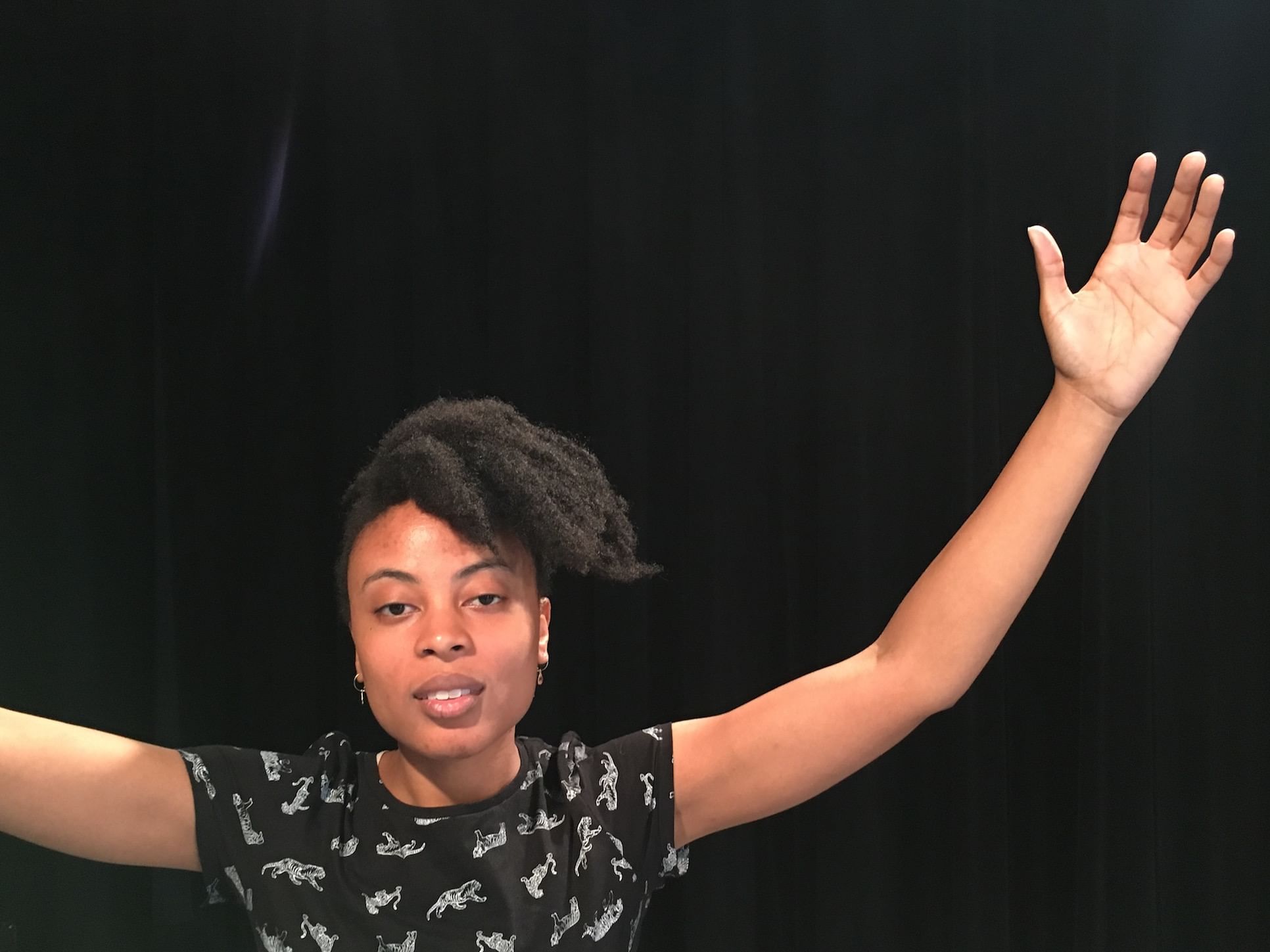 Marissa Kennedy in "A Friend." (Photo by Said Johnson.)