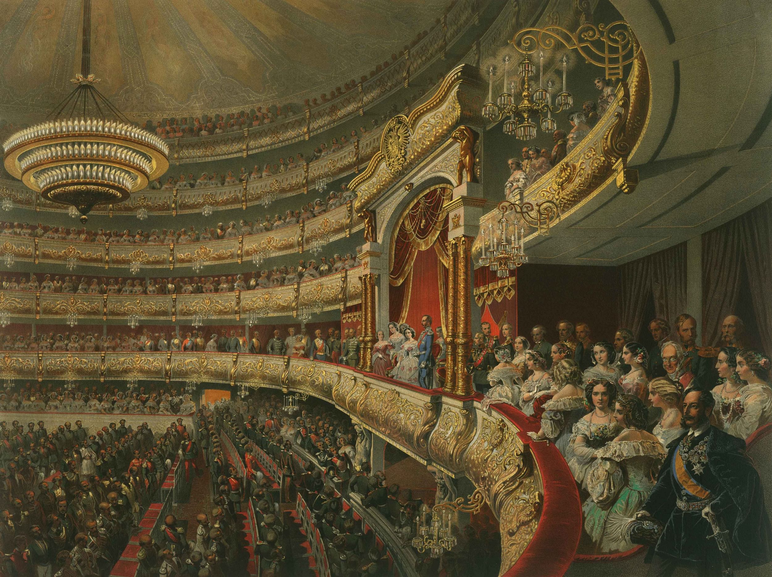 Is it time to bring the orchestra experience into the 21st century? (Performance at the Bolshoi Theatre, 1856)