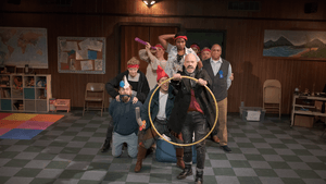 Matthew Decker's inventive staging adds extra poignancy to the play's setting. (Photo by Alex Medvick.)