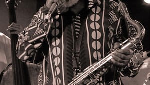 Pharoah Sanders in December of 2006; photo by Dmitry Scherbie