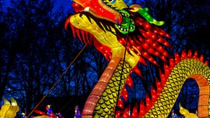 The Chinese Dragon is the centerpiece of the festival. (Photo by Jeff Fusco for Tianyu.)