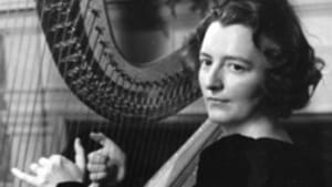 Edna Phillips hung on Stokowski's every word and gesture.