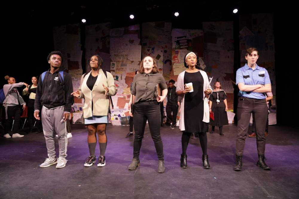 Both students and teachers were challenged to understand the others’ point of view in ‘Philly Education Stories.’ (Photo by M. Asli Dukan.)