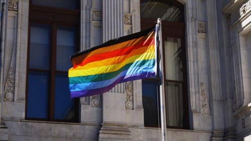 Objections to the new Philly Pride Flag missed the intersectional point. (Photo courtesy of the Philadelphia Office of LGBT Affairs.)
