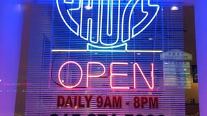 Who else wants pho after 8pm? (Photo by Alaina Johns.)