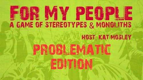 The black men face off against the white women at 'For My People.' (Image courtesy of Katonya Mosley.)