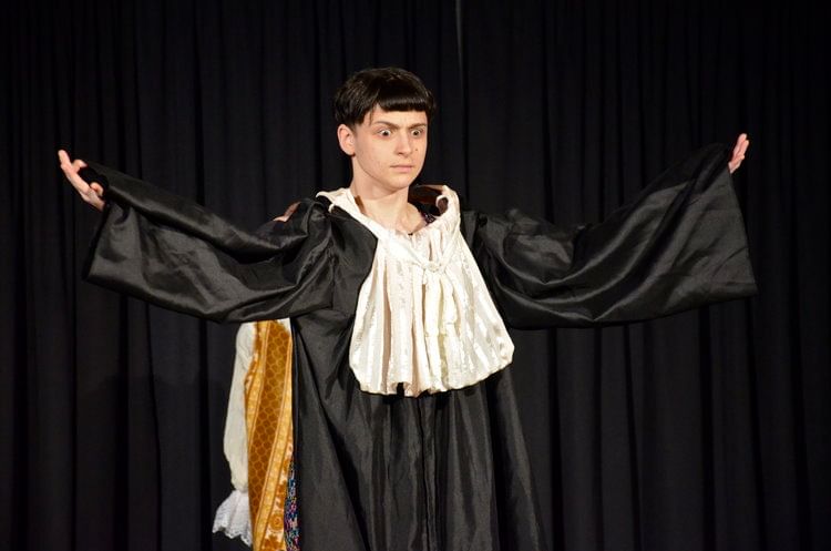 Romero and Rooker's costumes allow Eppchez ! to operate and be a puppet, simultaneously. (Photo by Freedom G Photography.)