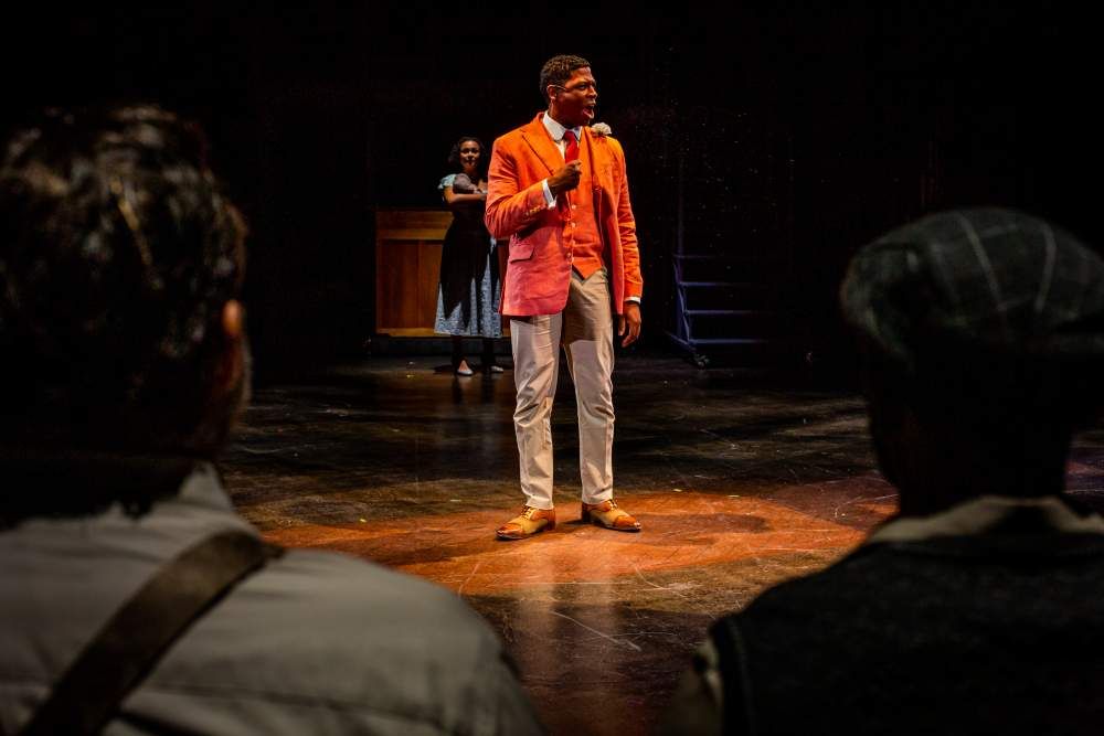The pride and power of Coalhouse Walker Jr.: Nkrumah Gatling in ‘Ragtime’ at the Arden. (Photo by Wide Eyed Studios.)