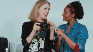 L to R: Nancy Boykin and Jessica Johnson bond over the guy who made their lives a misery. (Photo by Paola Nogueras.)