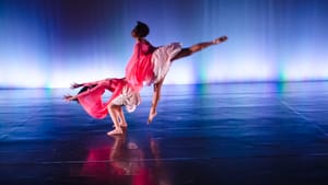 Dancers Natalia Baxter and Roger Lee (Photo by Bill Hebert)