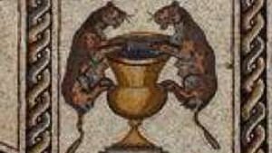 Detail from the Mosaic: Sport for gladiators?