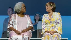 Marietta Simpson and Frederica von Stade embody different stages of a devastating disease. (Photo by Steven Pisano.)