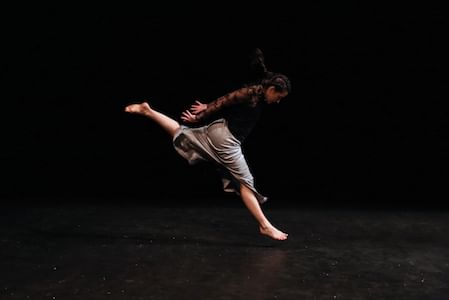 Patricia Dominguez's costumes blend the human and machine. (Photo by Bill Hebert.)