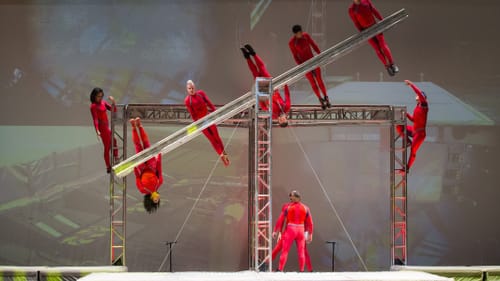 STREB's fearless performers seemed impervious to injury. (Photo by Teresa Wood.)
