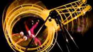 Streb's 'Whizzing Gizmo': Like a giant ice cream cone. (Photo: Tom Caravaglia.)