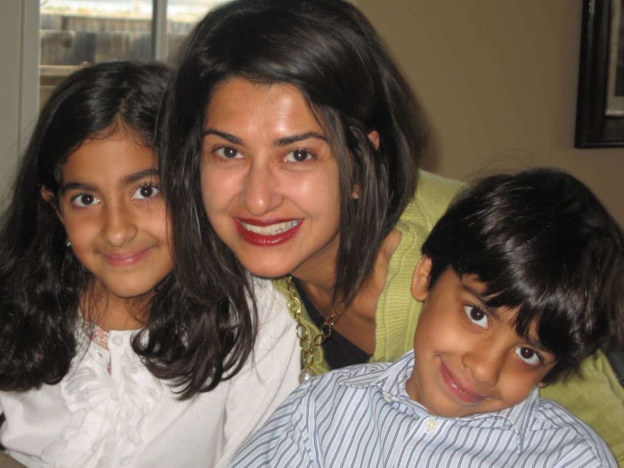 One of the author's many early public performances. (Photo courtesy of Shaila Kapoor)