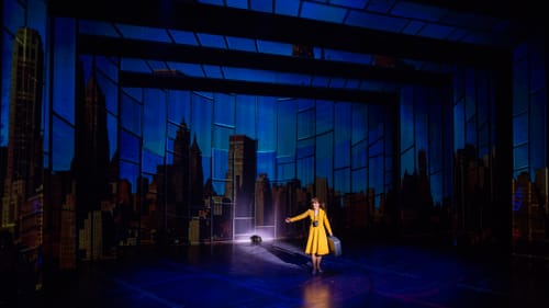 Welcome to New York City, where the time zone is ten years ahead: Chilina Kennedy as Cindy. (Photo by Matt Urban at NuPOINT Marketing.)